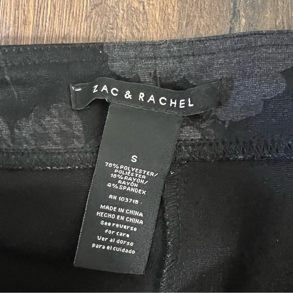 ZAC & RACHEL FIGURE-DEFINING PULL-ON LEGGING PANTS SZ SM - Picture 5 of 5